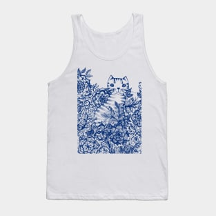 Garden Cat Doodle Tank Top